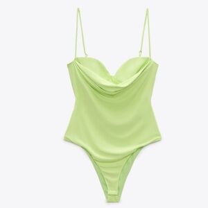 Draped Bodysuit Size Medium